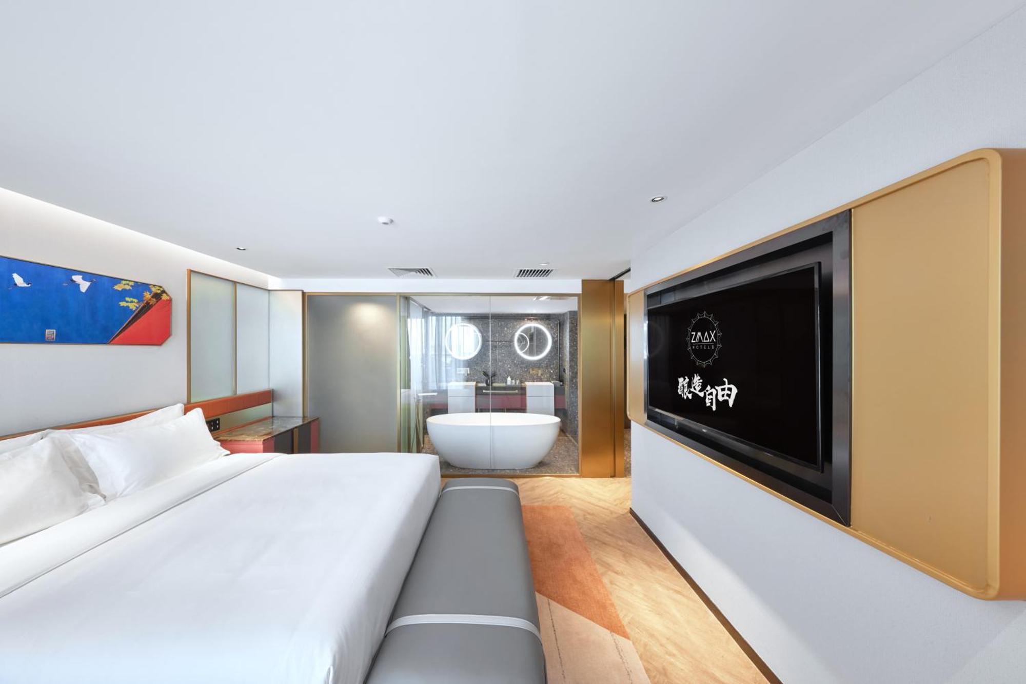 M Hotel - Beijing Tiananmen Square Qianmen Subway Station Pequim Exterior foto